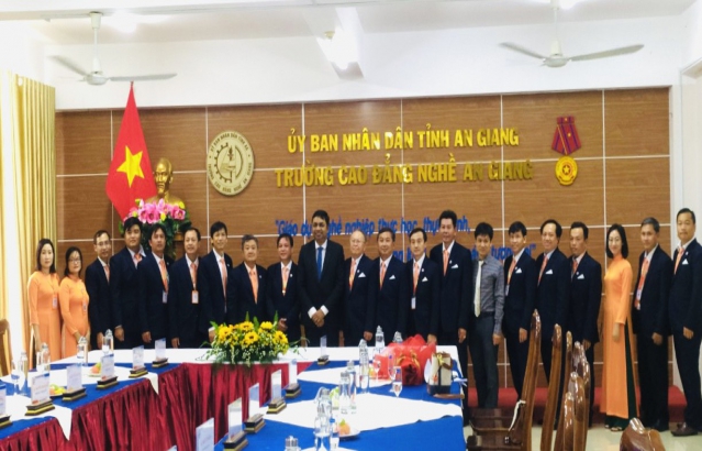 Meeting with An Giang Vocational Training College
